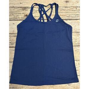 Lorna Jane Women’s Size M Navy Blue Racerback Tank
